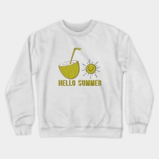 Hello Summer Crewneck Sweatshirt